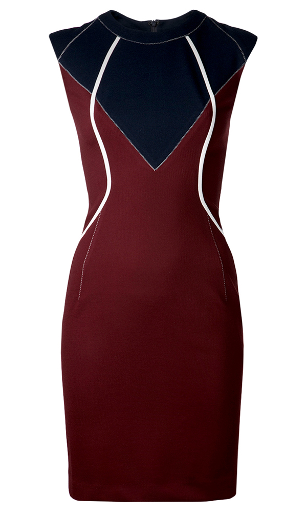 Burgundy Dress